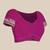 Magenta paithani silk saree with unstitched blouse piece