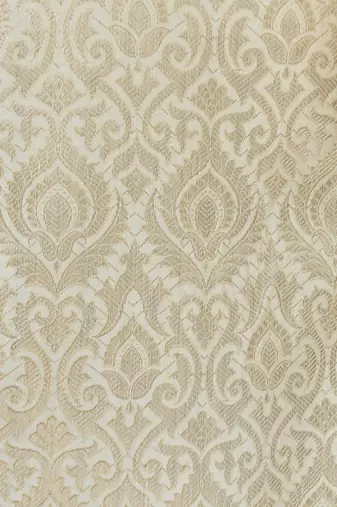 Men   s elegant golden jacquard nehru jacket festive & wedding wear