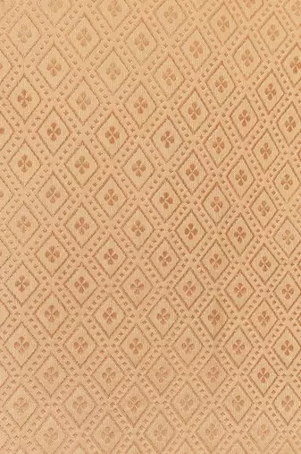 Men   s peach jacquard nehru jacket elegant festive & wedding wear