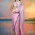 Pink Color Sequence Work art silk saree