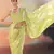 Yellow Color Sequence Work art silk saree