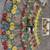 MULTI  SOFT MONO NET EMBROIDERY SEMI STICHED  LEHENGA WHIT BLOUSE