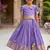 Soft silk paithani design zari weaving pavadai for kids