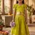 Soft silk paithani design zari weaving pavadai for kids