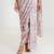 White Garden Blouse Saree & Dhoti Pants