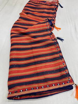 Multi Color handwork  Fox Georgette Saree 1