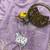 Lavender Color Thread And Embroidery work Silk Saree