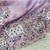 Lavender Color Thread And Embroidery work Silk Saree