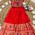 Designer red soft silk paithani design lehenga choli for girls-party & ethnic wear