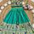 Designer bottlegreen soft silk paithani design lehenga choli for girls-party & ethnic wear