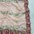 Peach Color Embroidery, Mirror & Cutwork Border work Rangoli Silk Saree
