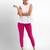 Super combed cotton elastane stretch cropped leggings with ultrasoft waistband