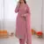 Pink georgette thread with sequence designer salwar suit