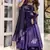 Violet fendy silk thread sequence plazzo suit