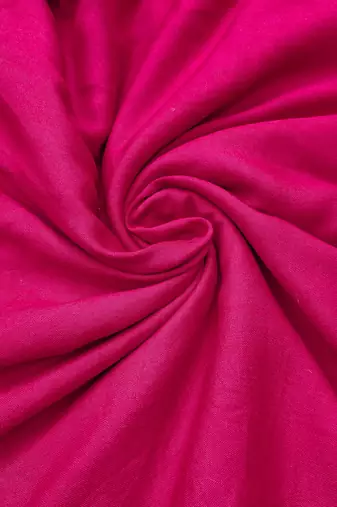 Pink banarasi cotton woven unstitched dress material