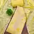 Yellow modal printed unstitched dress material