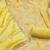 Yellow modal printed unstitched dress material