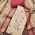 Beige linen cotton printed unstitched dress material