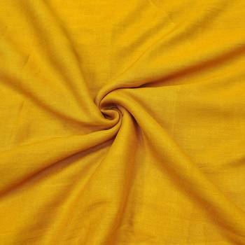 Yellow modal printed unstitched dress material 4