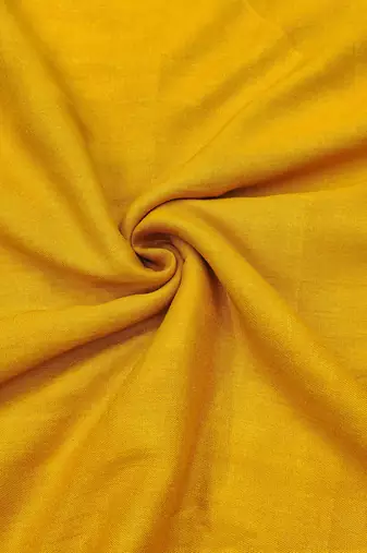 Yellow modal printed unstitched dress material