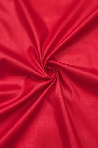 Red cotton bandhni unstitched dress material