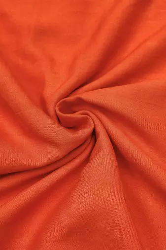 Orange cotton bandhni unstitched dress material