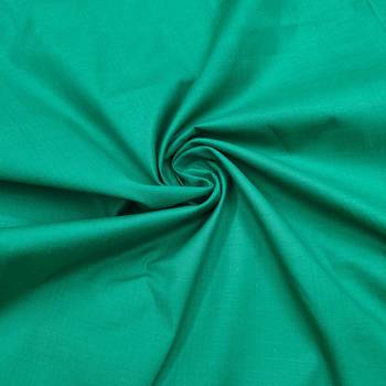 Turquoise cotton bandhni unstitched dress material 4