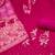 Magenta georgette viscose embroidered unstitched dress material