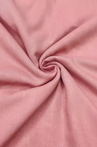 Pink linen cotton printed unstitched dress material