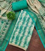 Rama linen cotton printed unstitched dress material