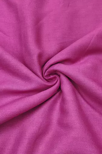 Magenta linen cotton printed unstitched dress material