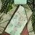 Mint banarasi modal printed unstitched dress material