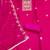 Magenta viscose embroidered unstitched dress material