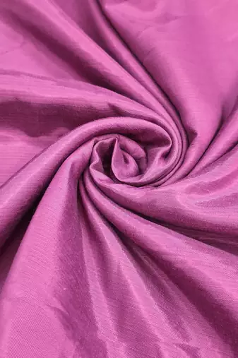 Purple organza embellished unstitched dress material