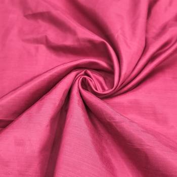 Pink organza embellished unstitched dress material 4