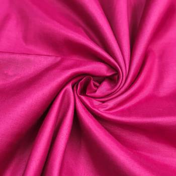 Magenta organza embellished unstitched dress material 4