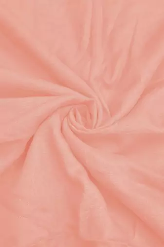 Peach modal embroidered unstitched dress material