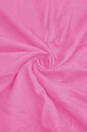 Pink modal embroidered unstitched dress material