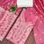Pink cotton silk embellished unstitched dress material