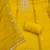 Yellow viscose embroidered unstitched dress material