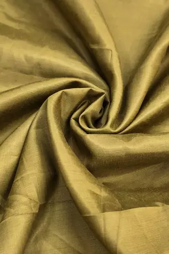 Green viscose embellished unstitched dress material