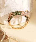 Zircon green stone royal kada
