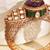 Zircon purple stone royal kada