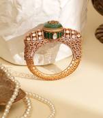Zircon green stone royal kada