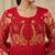 Womens new fancy fox georgette heavy quality fabricwith handwork gown set