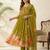Womens new fancy fox georgette heavy quality fabricwith handwork gown set
