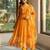 Womens new fancy fox georgette heavy quality fabricwith handwork gown set