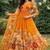 Womens new fancy fox georgette heavy quality fabricwith handwork gown set