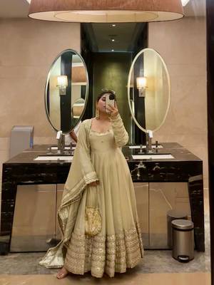 Womens fancy silk heavy quality fabricwith handwork gown set 1
