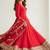 Womens new fancy silk  heavy quality fabricwith handwork gown set